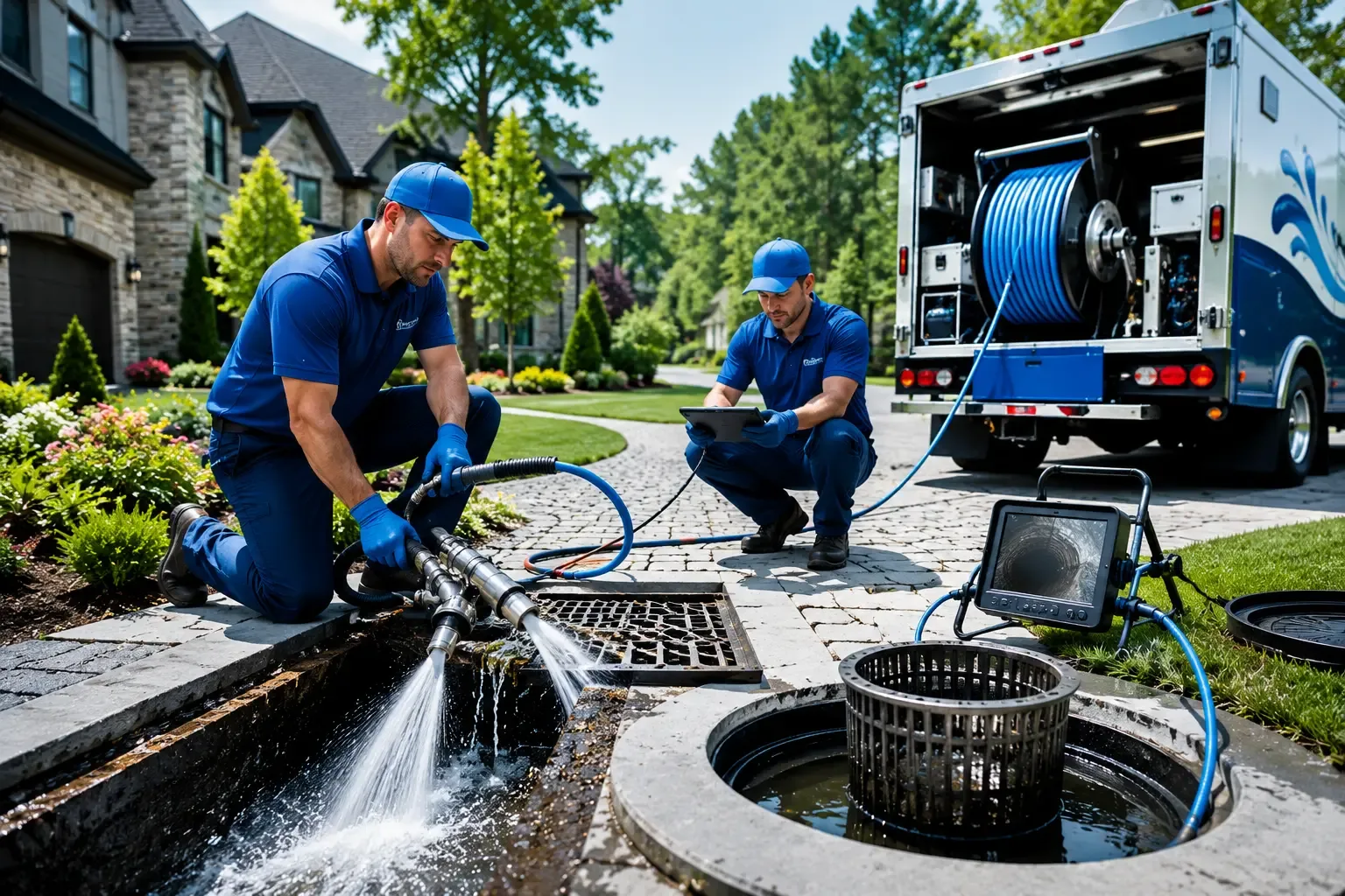 Local outdoor drain cleaning professionals in Charlestown, IN