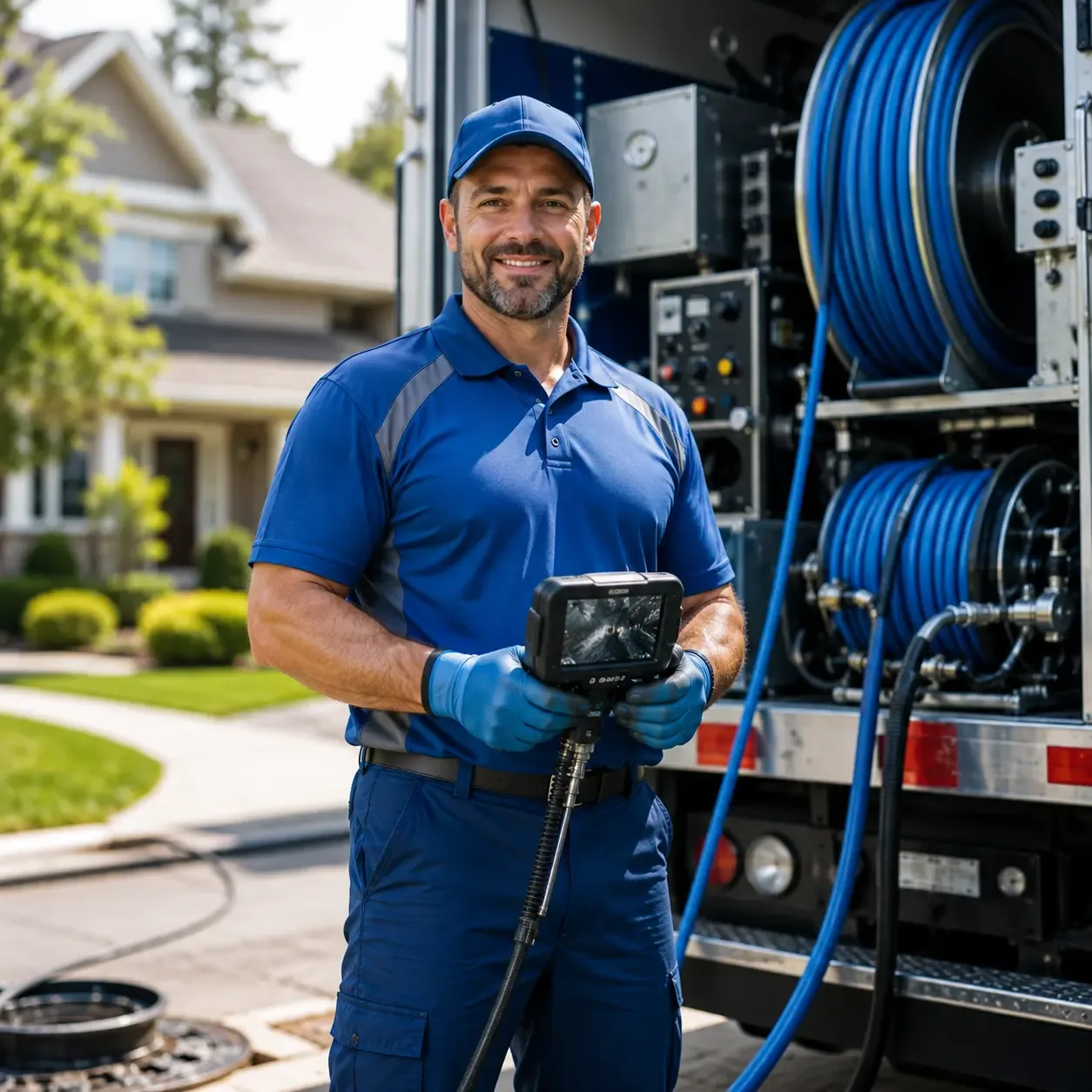 Local outdoor drain cleaning specialists in Charlestown, IN